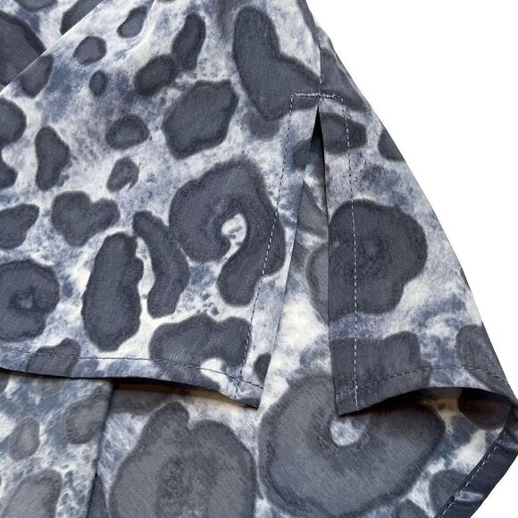 Chico’s NWT blue leopard print tank top size 0 (small) - Picture 14 of 15